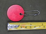 Repro Red Bakelite Remember Pearl Harbor Keychain