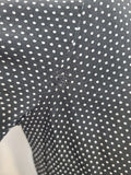 German Black Polka Dot Dress <br> (B-40" W-33" H-41")