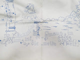 "Nun ist er hinaus in die weite Welt" Embroidered Cloth