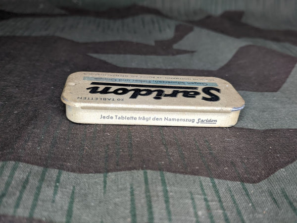 Saridon Flu, Pain and Fever Pill Tin