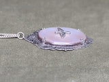 Army Air Corps Mother-of-Pearl Sterling Necklace