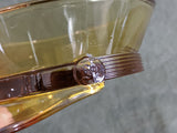 Glass Army Hat Candy Dish