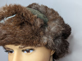 Original Rabbit Fur Hat Size 56-58
