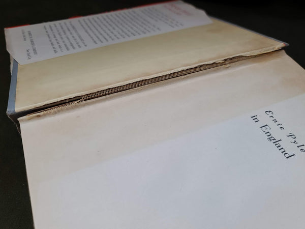 Ernie Pyle in England 1941 Book First Edition
