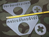 Verbandkasten Plastic Stencil Set