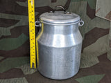Small Milk Can with Wood Handle