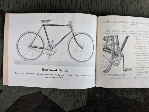 Meteor Bicycle Brochure