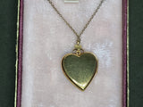 US Army Sweetheart Locket in Original Box