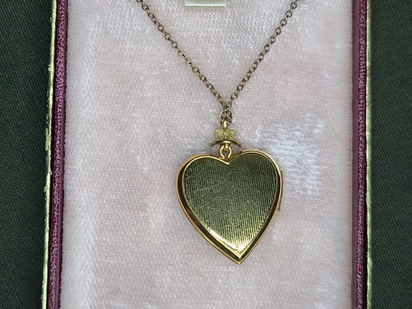 US Army Sweetheart Locket in Original Box