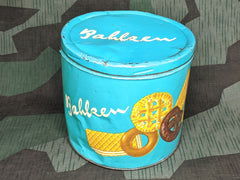 Dented Bahlsen Express Cookie Tin