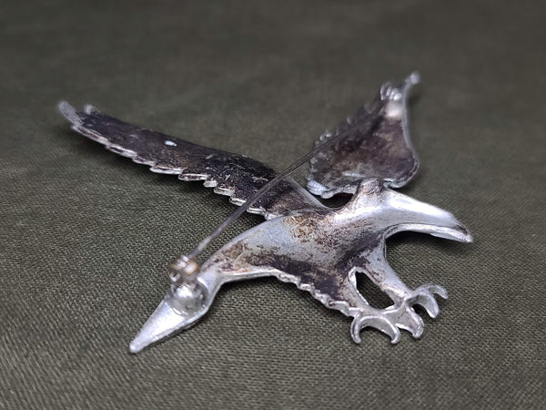 Red, White and Blue Patriotic Eagle Pin