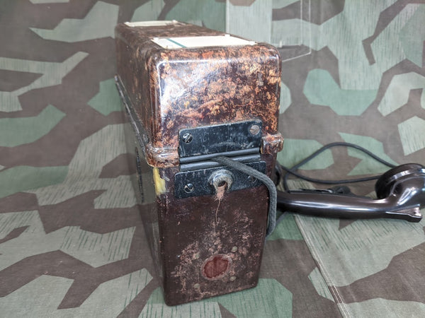 Deutsche Reichsbahn FF33 Field Telephone WORKING
