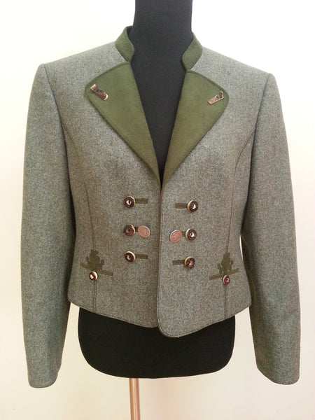 Feld Grau Trachten Jacket German Traditional Clothing Dirndl