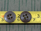 Brown Bakelite Buttons (Set of 10)
