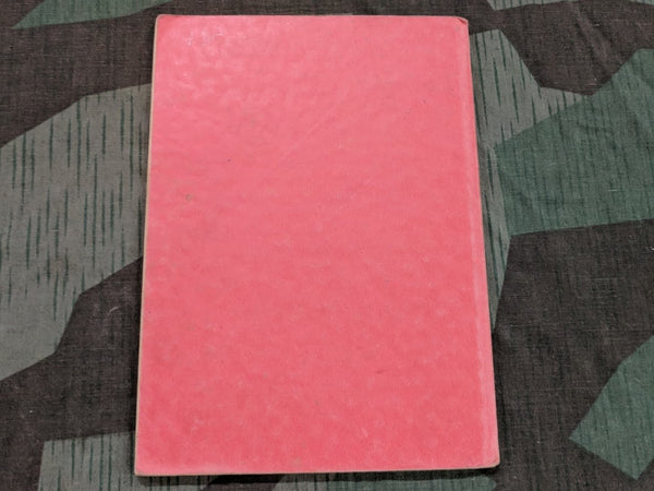 Book About Filling Out Paperwork 1940