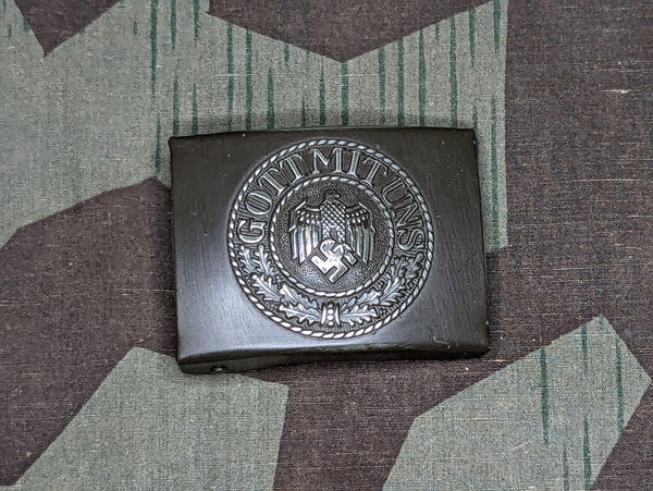 Original Wehrmacht Belt Buckle J.F.S.