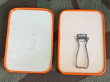Personal Mirror w/ Orange Trim