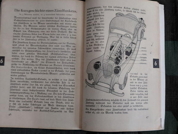 Handbuch für Kraftfahrer Motorist Handbook 1934