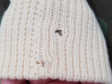 German Size 2 White Mittens