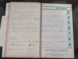 1939 Day Planner from a Medicine Company