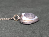 US Maritime Service Merchant Marine Sweetheart Locket Necklace