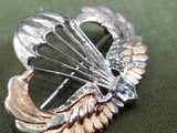 Sweetheart Parachute Airborne Wings Pin Sterling