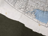 Original Silk Map of China