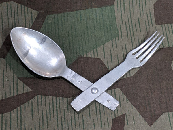 G K & F 40 WWII German Fork Spoon
