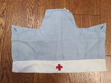 Red Cross Nurse Aide Apron and Hat <br> (34.5" waist)