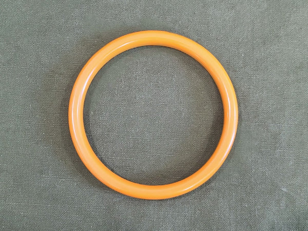 Butterscotch Bakelite Bangle Bracelet