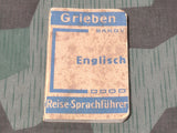 Vintage 1930s Pre-WWII German-English Pocket Travel Dictionary 1936