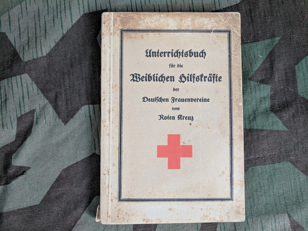 WWII DRK German Red Cross Course Book for Female Personnel 1936