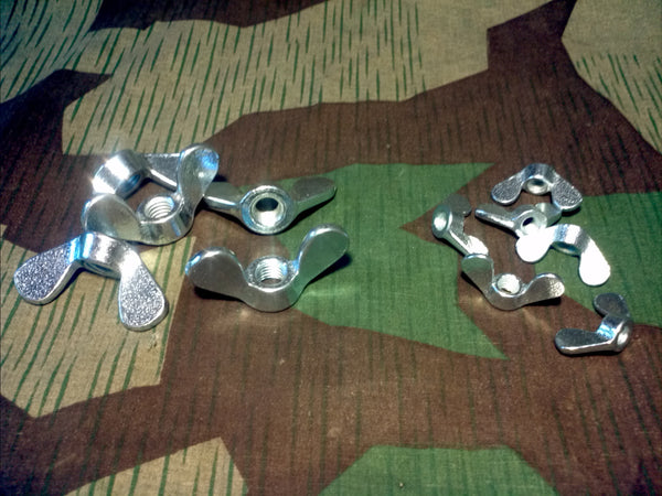 German Rounded Wing Nuts