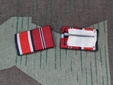 German WWII Iron Cross and Eastern Front Ribbon Bar