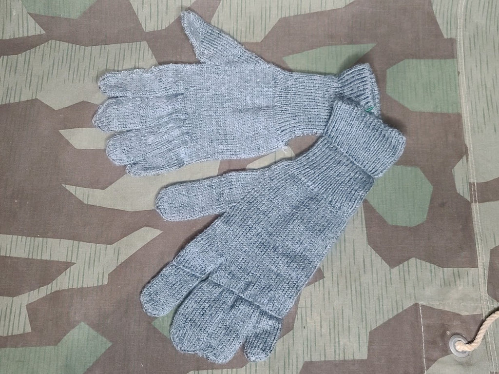 handschuhe wehrmacht Gray Wool Gloves Economy German Reenactment Gloves