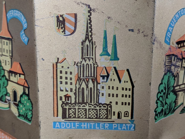 Lebkuchen Cookie Tin Adolf Hitler Platz