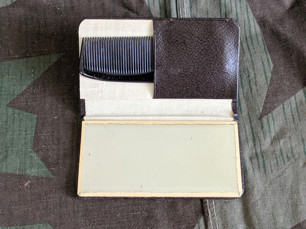 Pocket Comb and Mirror Case