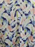 See-thru Flower Print Dress with Belt <br> (B-41" W-35" H-40")