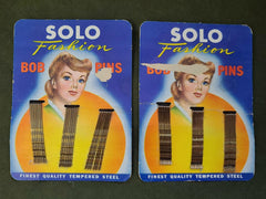 Bobby Pins on Card (Lot of 2)