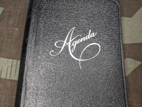 German Agenda Calendar Book