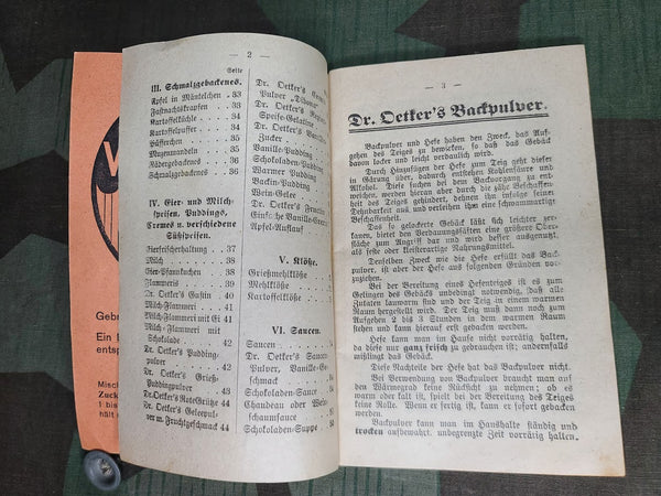 Dr. Oetker Recipe Book