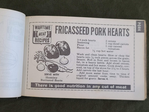 US 120 War Time Meat Recipes