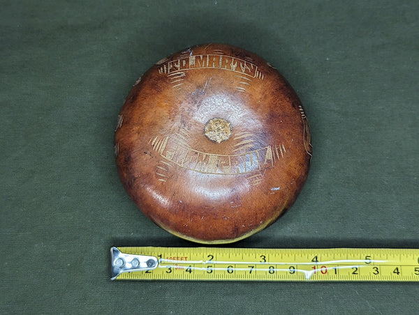 1944 USN Coconut Souvenir Uruguay