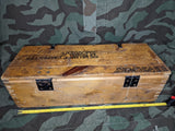 German 2cm Luftwaffe Flak Box G.I. Shipping Box