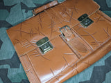 German Brown Leather Briefcase