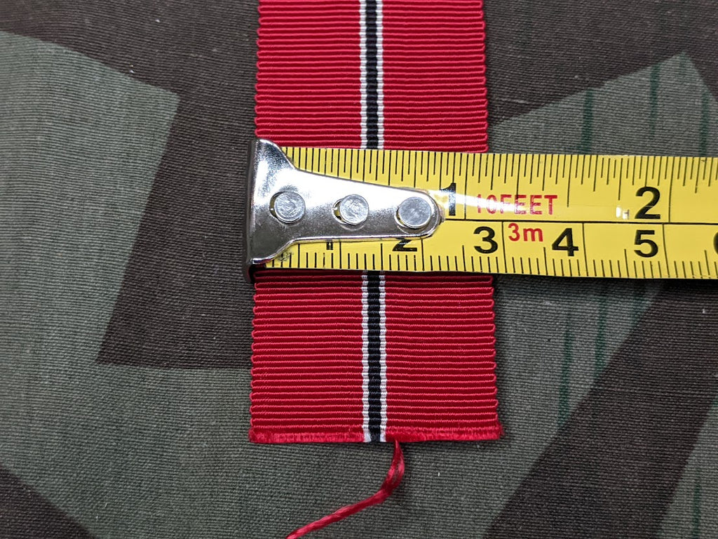 Osta Ribbon Original Ostmedaille Ostfront Medal Ribbon ~7.5 Inch Piece