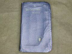 US Military New Testament & Psalms Bible 1941