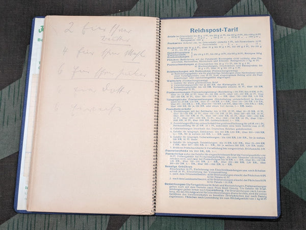 1939 Day Planner from a Medicine Company