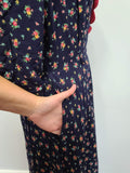 Flower Print Robe <br> (B-40" W-28" H-48")