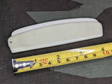 Folding White Celluloid Pocket Comb